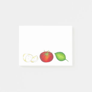 Post-it® Cuisine italienne Mozzarella Tomato Basil cuisine