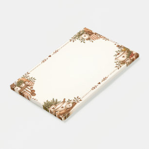 Post-it® Cuisine Vintage Cosy & Illustration de Boulangerie