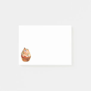 Post-it® Cupcake d'amour avec arroses - Cupcake de boulange