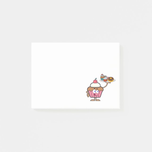 Post-it® Cupcake Sweets Votre Jour (Devant)