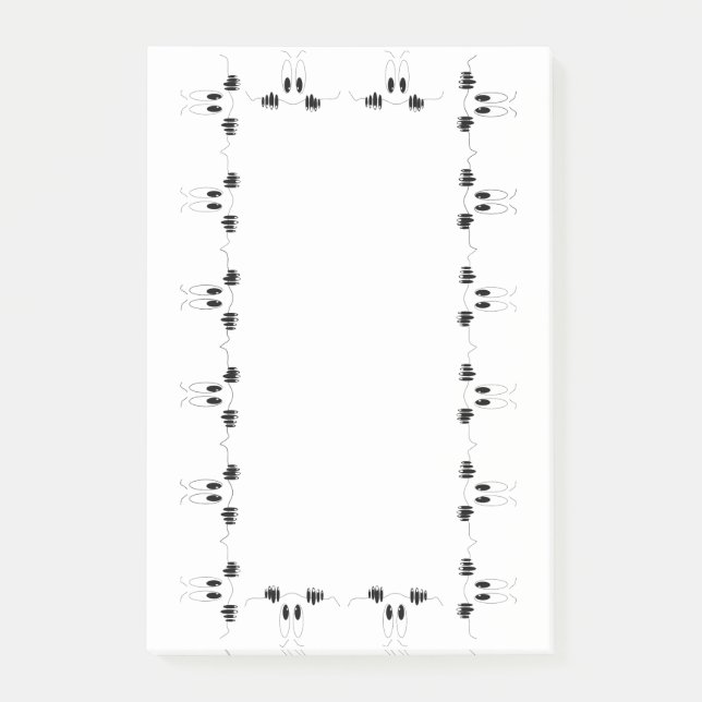 Post-it® Curiosity Eyes Happy Smile Funny (Devant)