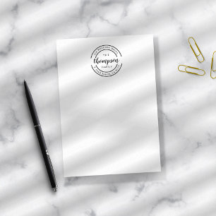 Post-it® Custom Family Logo Personalized