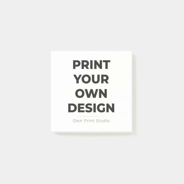Post-it® Custom Print Your Own | Printing My Own To Order (Devant)