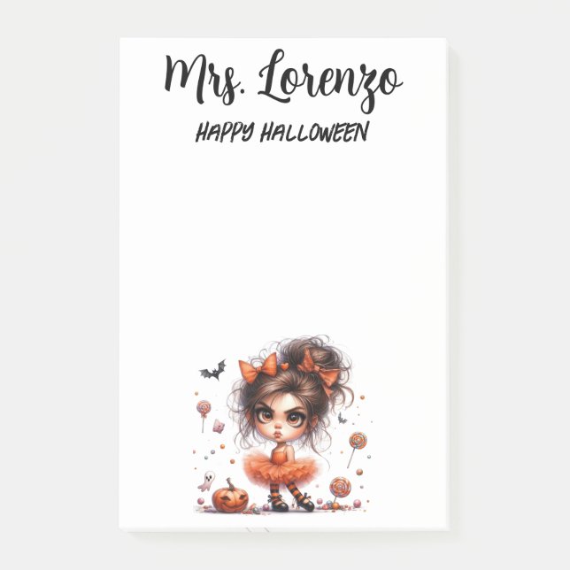 Post-it® Custom Sweet Spellbound — Whimsy Meets Halloween (Devant)