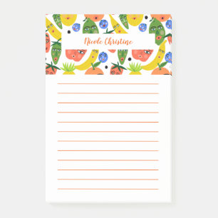 Post-it® CUSTOMISE de salade de fruits amusante Bloc-notes 