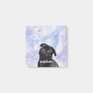 Post-it® Customisez le votre possèdent très le chien noir