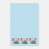 Cute Alpaca bébé en bleu