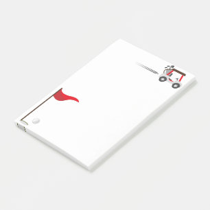 Post-it® Cute aquarelle Golf Fun Golfer Panier