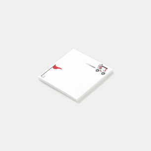 Post-it® Cute aquarelle Golf Fun Golfer Panier