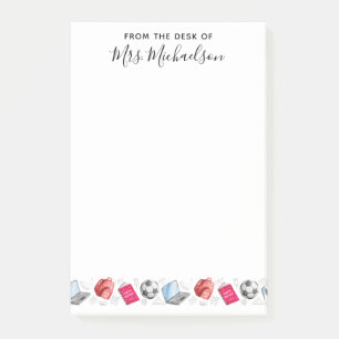 Post-it® Cute Back to School Supplies Enseignant