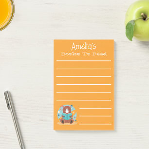 Post-it® Cute Bear Liste de lecture personnalisée