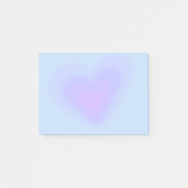 Post-it® cute blue post it notes  (Devant)