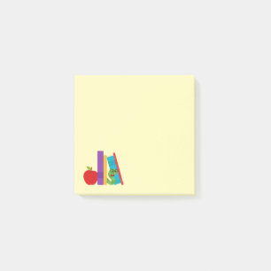 Post-it® Cute-bouquinerie avec dessin pour enfants de pomme