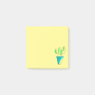 Post-it® Cute cactus thème coloré art mexicain