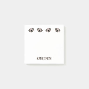 Post-it® Cute Carlin illustré Paw