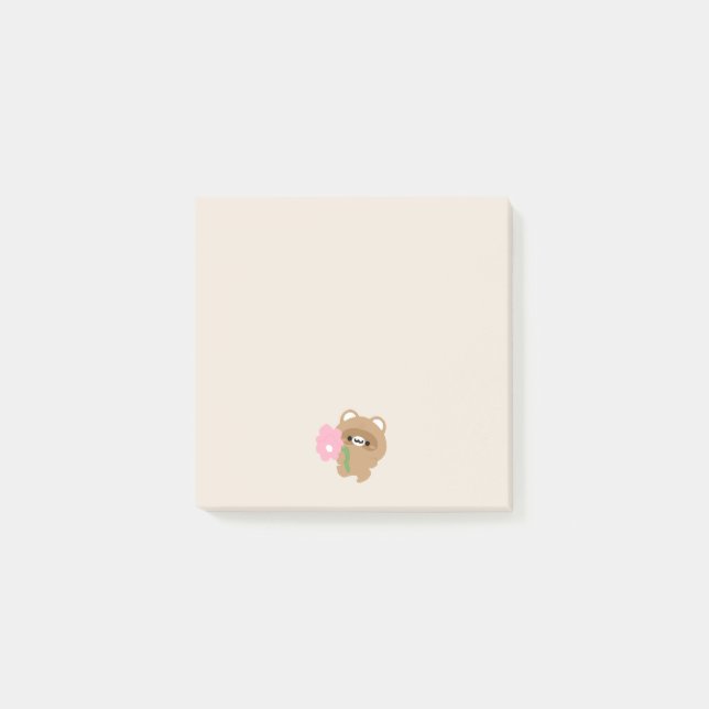 Post-it® Cute castor romantique (Devant)