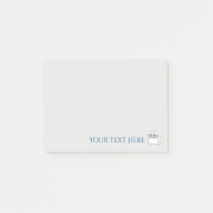 Post-it® Cute chat avec poisson Prix