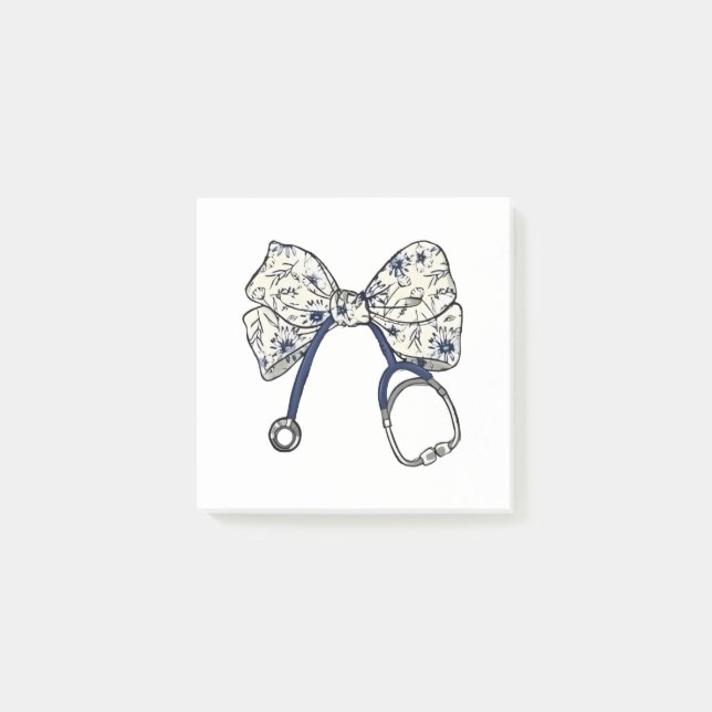 Post-it® Cute Coquette Bow Coquette Bow Nurse Nurse (Devant)