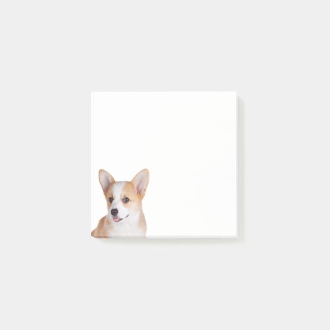 Post-it® Cute Corgi Chien Chien Chien Pembroke Welsh Corgis (Devant)