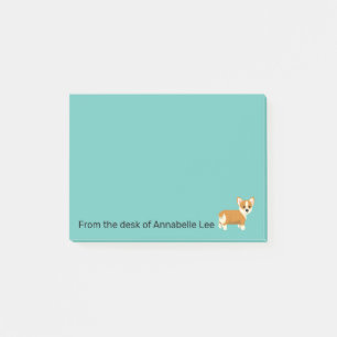 Post-it® Cute Corgi Personnaliser