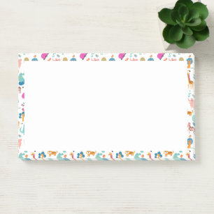 Post-it® Cute et colorée Jungle Animaux Motif