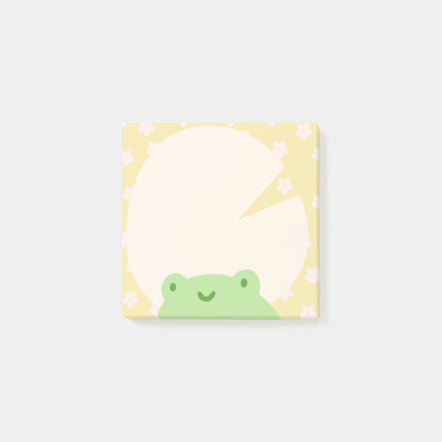 Post-it® Cute Frog post-it notes collantes (Devant)