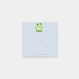 Post-it® Cute frog sticky notes, back to school stationery