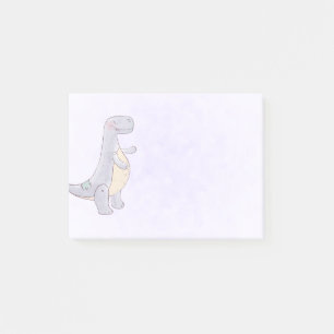 Post-it® Cute Gray Tyrannosaure Rex Dinosaur Toy