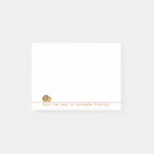 Post-it® Cute Hippie Chat Personnaliser les notes