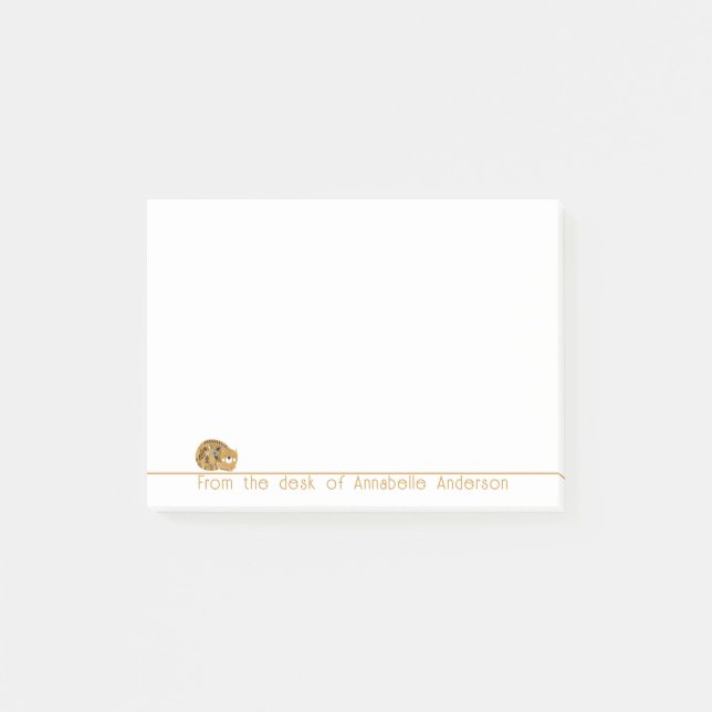 Post-it® Cute Hippie Chat Personnaliser les notes (Devant)