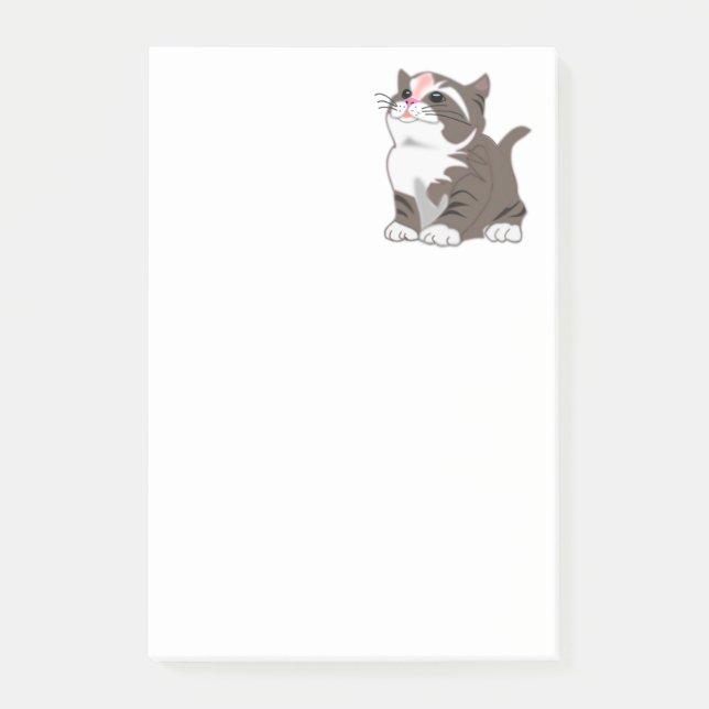 Post-it® Cute Kitten (Devant)