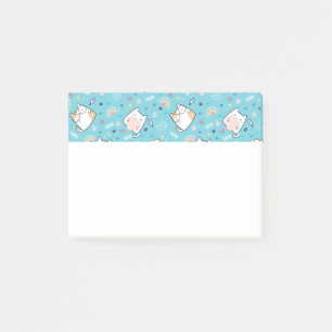Post-it® Cute Kitty Chat Motif Whimsical