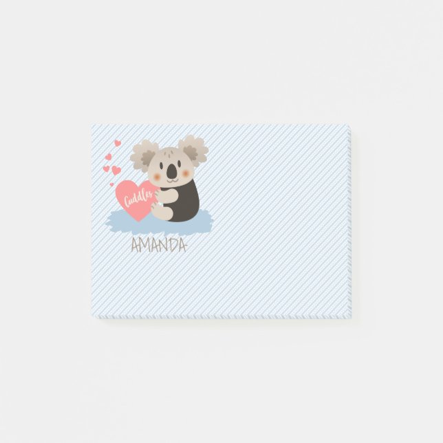 Post-it® Cute Koala Cuddles ID386 (Devant)