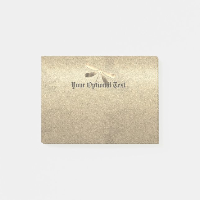 Post-it® Cute libellule or (Devant)