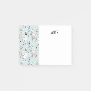 Post-it® Cute Llama Motif Pois