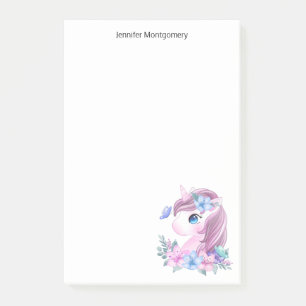 Post-it® Cute & Magique Baby Unicorne avec gros yeux