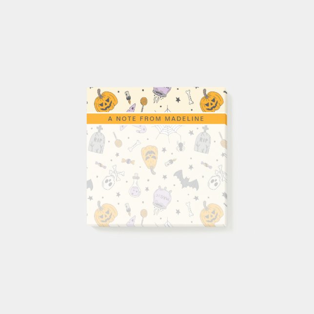 Post-it® Cute Motif Halloween (Devant)