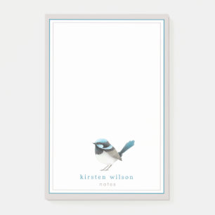 Post-it® Cute Superbe Fairy Wren - Personnalisé