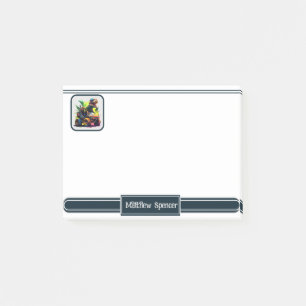 Post-it® Cute T-Rex équitation Monster Truck Dinosaure Nom