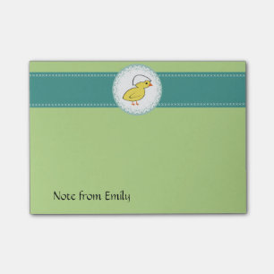 Post-it® Cute Trendy girly amusant dessin animé poulet