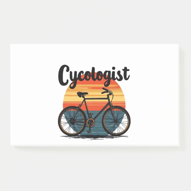 Post-it® Cycologiste : Energetic Biker Tee - pour le cyclis (Devant)