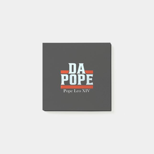 Post-it® Da Pape De L'Amérique Chicago Pape Leo XIV Provost (Devant)