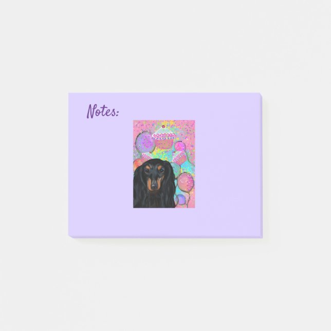 POST-IT® DACHSHUND     (Devant)