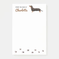 Dachshund Dog Post-It Notes