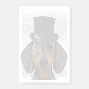 Post-it® Dachshund, Hound et Casquette