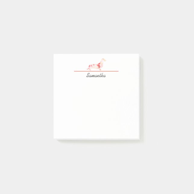 Post-it® Dachshund personnalisé (Devant)