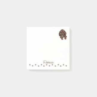 Post-it® Dachshund Sausage Chien Notes personnalisées