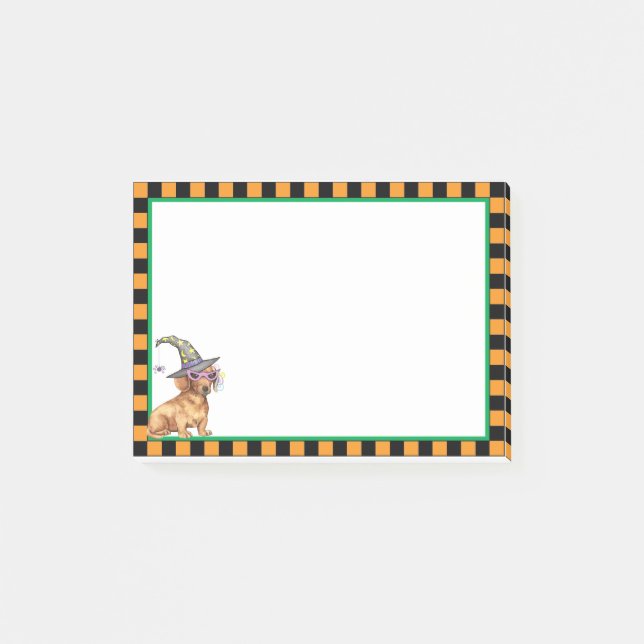 Post-it® Dachshund Witch (Devant)