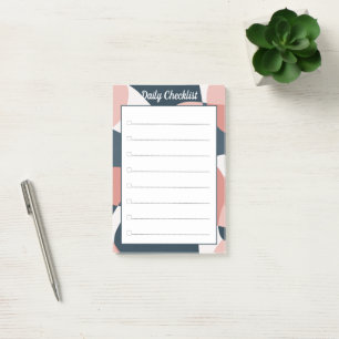 Post-it® Daily Checklist Minimaliste Moderne