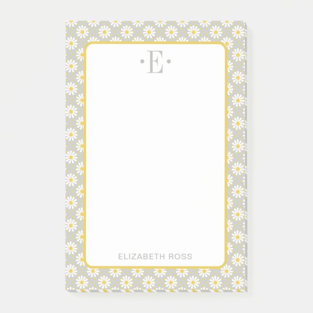 Post-it® Daisy Monogramme (Devant)